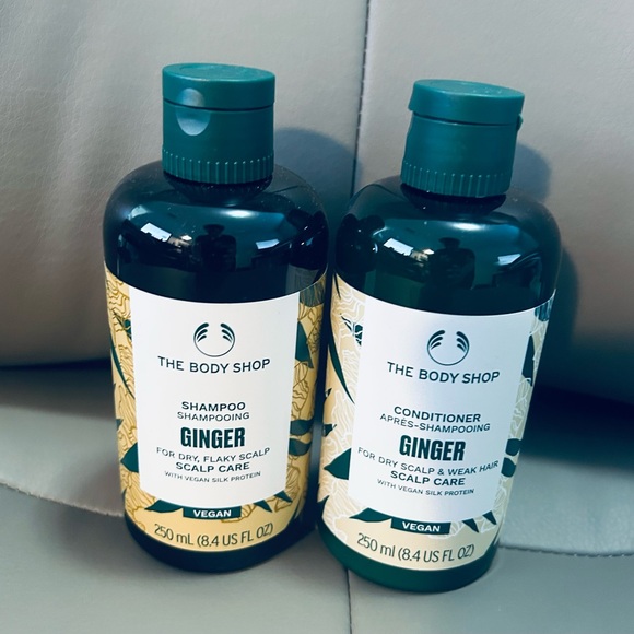 BRAND NEW SET THE BODY SHOP GINGER SCALP CARE SHAMPOO & CONDITIONER (2 X 8.4oz) - Picture 9 of 9